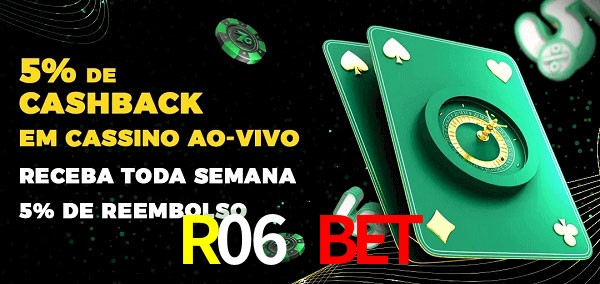 Promoções do cassino ao Vivo R06 Bet